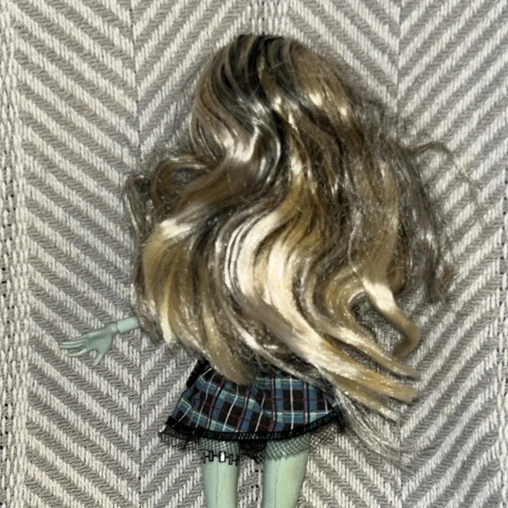 Monster High First Wave Frankie Stein Doll With Purse & Pet‎ With Clothes D4